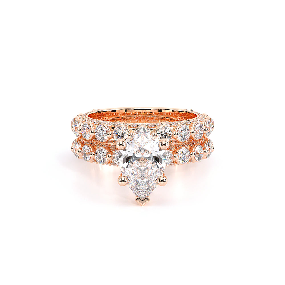 Couture-0488ps25-18k Rose Gold Pear