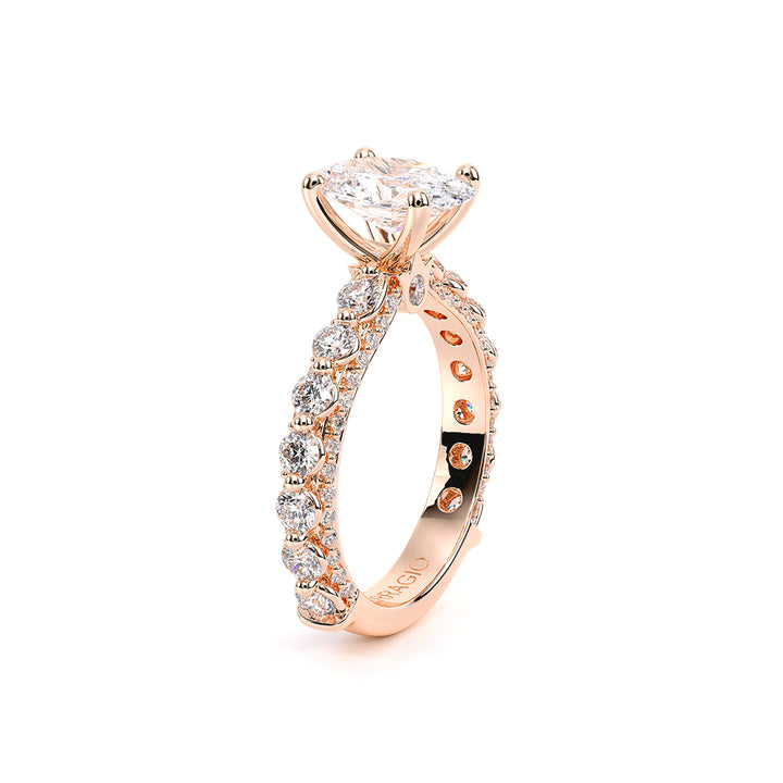 Couture-0488ov25-14k Rose Gold Oval
