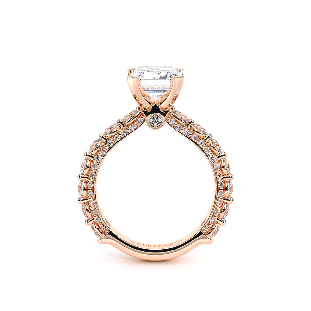 Couture-0488EM25-18K Rose Gold Emerald