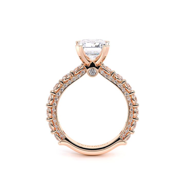 Couture-0488EM25-18K Rose Gold Emerald