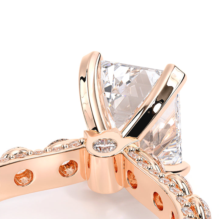Couture-0488EM25-18K Rose Gold Emerald