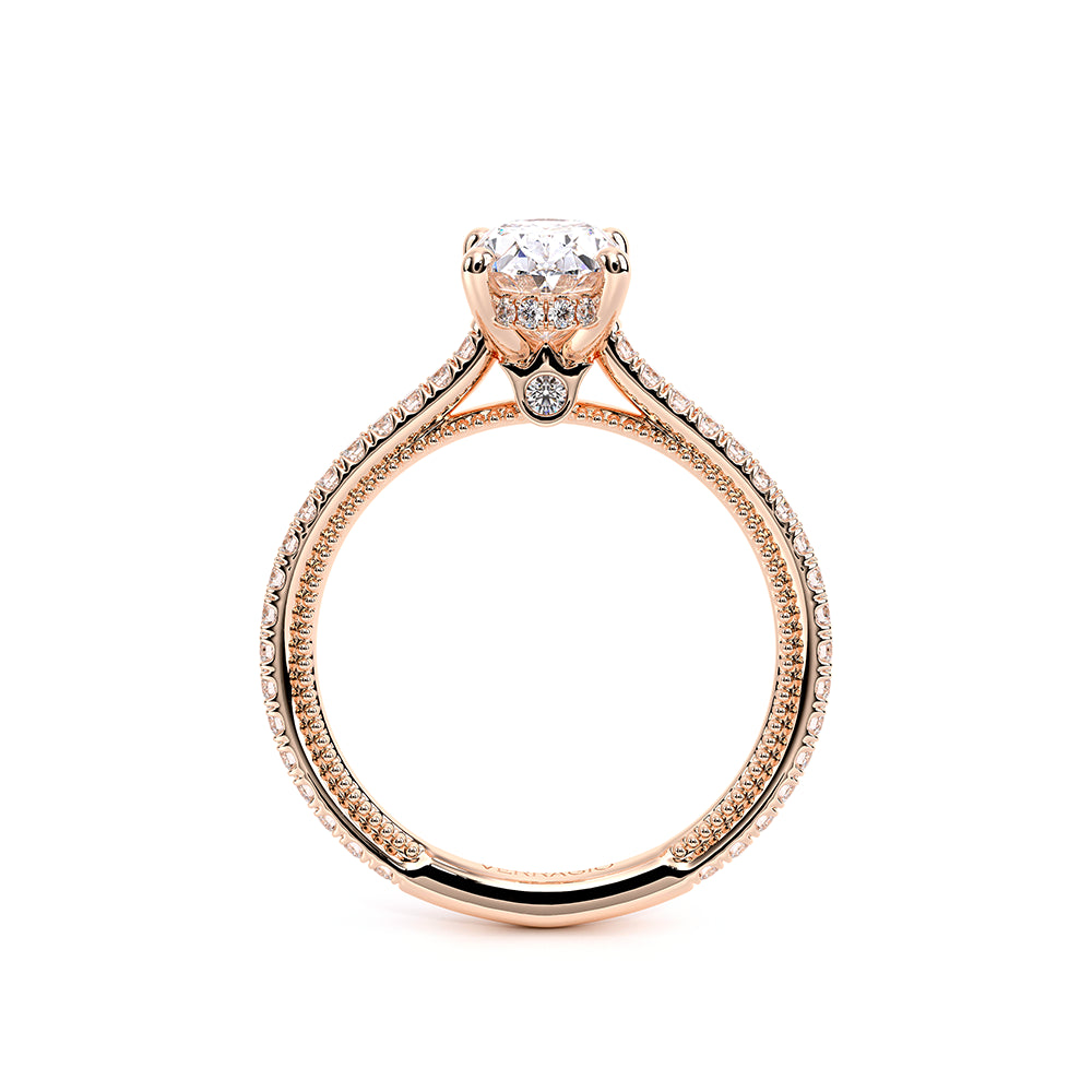 Renaissance-992OV13-18K Rose Gold Oval