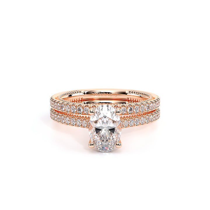 Renaissance-992OV13-14K Rose Gold Oval