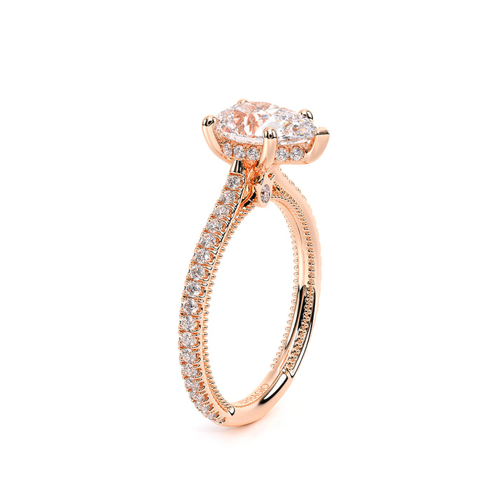 Renaissance-992PS13-14K Rose Gold Pear