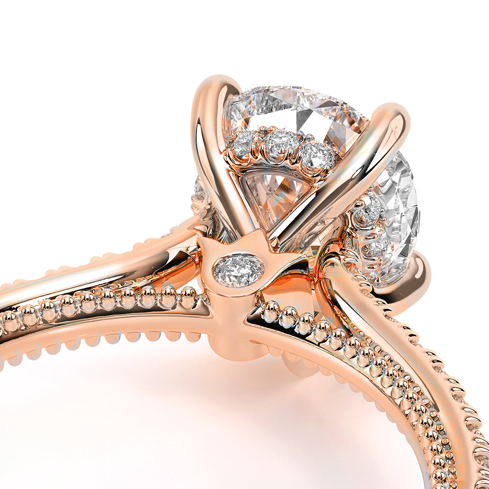 Renaissance-992PS13-14K Rose Gold Pear