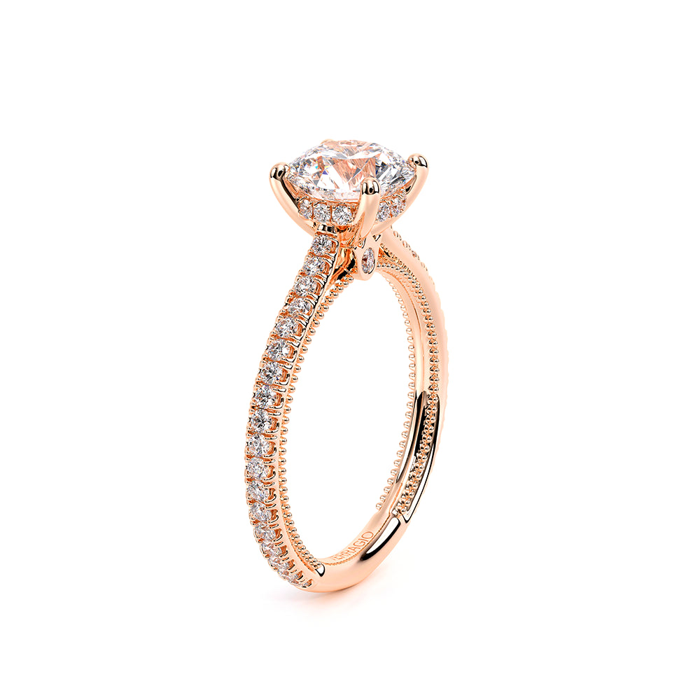 Renaissance-992R13-14K Rose Gold Round