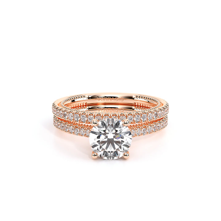 Renaissance-992R13-18K Rose Gold Round