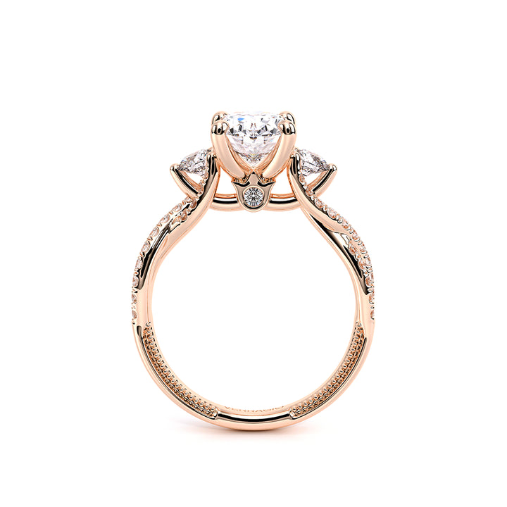 Renaissance-962-3OV12-18K Rose Gold Oval