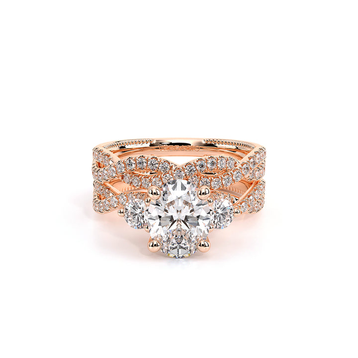 Renaissance-962-3OV12-18K Rose Gold Oval