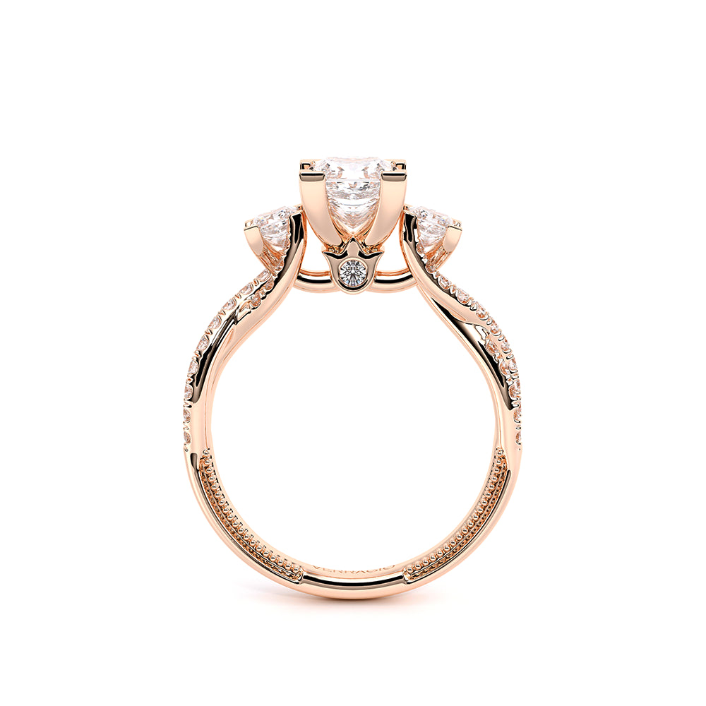 Renaissance-962-3P12-14K Rose Gold Princess