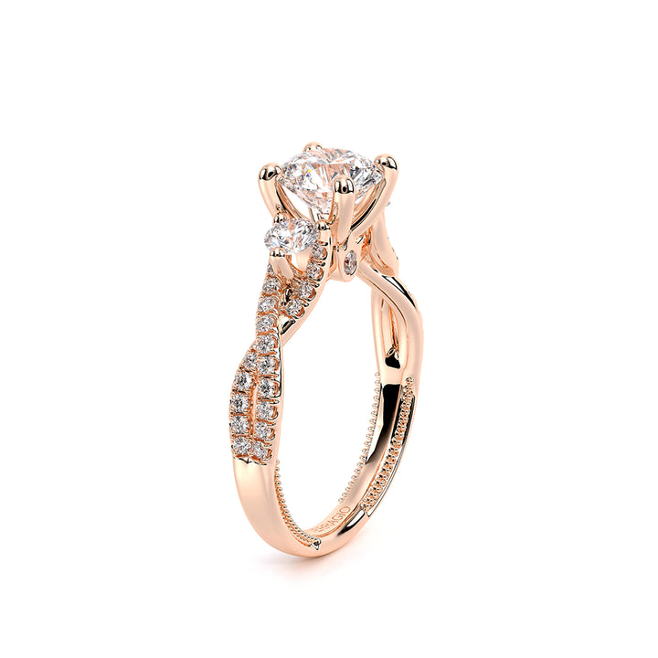 Renaissance-962-3R12-18K Rose Gold Round