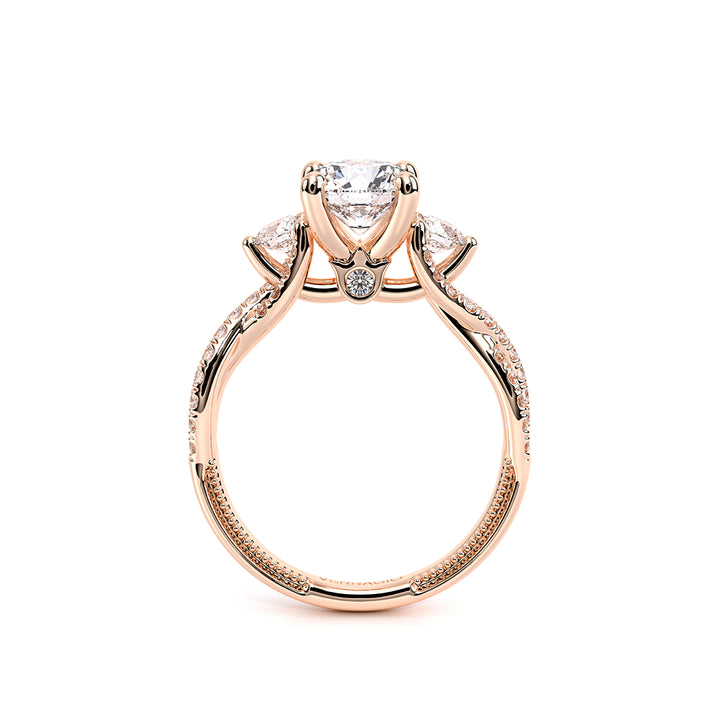Renaissance-962-3R12-18K Rose Gold Round