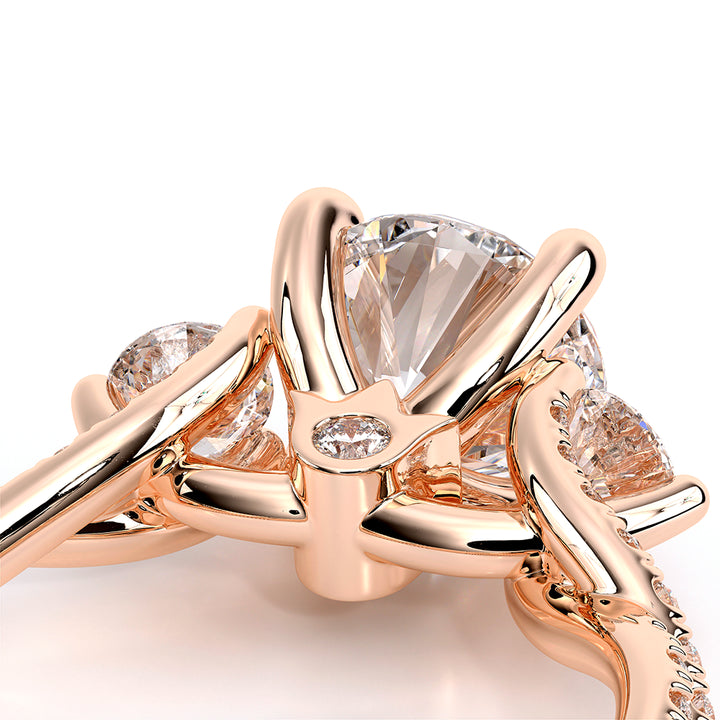 Renaissance-962-3R12-14K Rose Gold Round