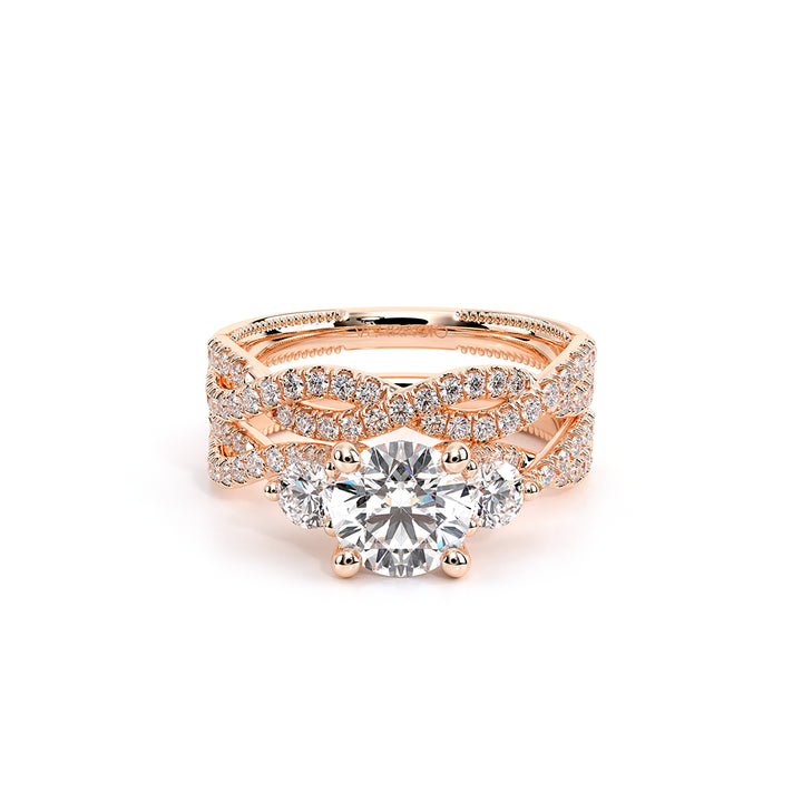 Renaissance-962-3R12-18K Rose Gold Round