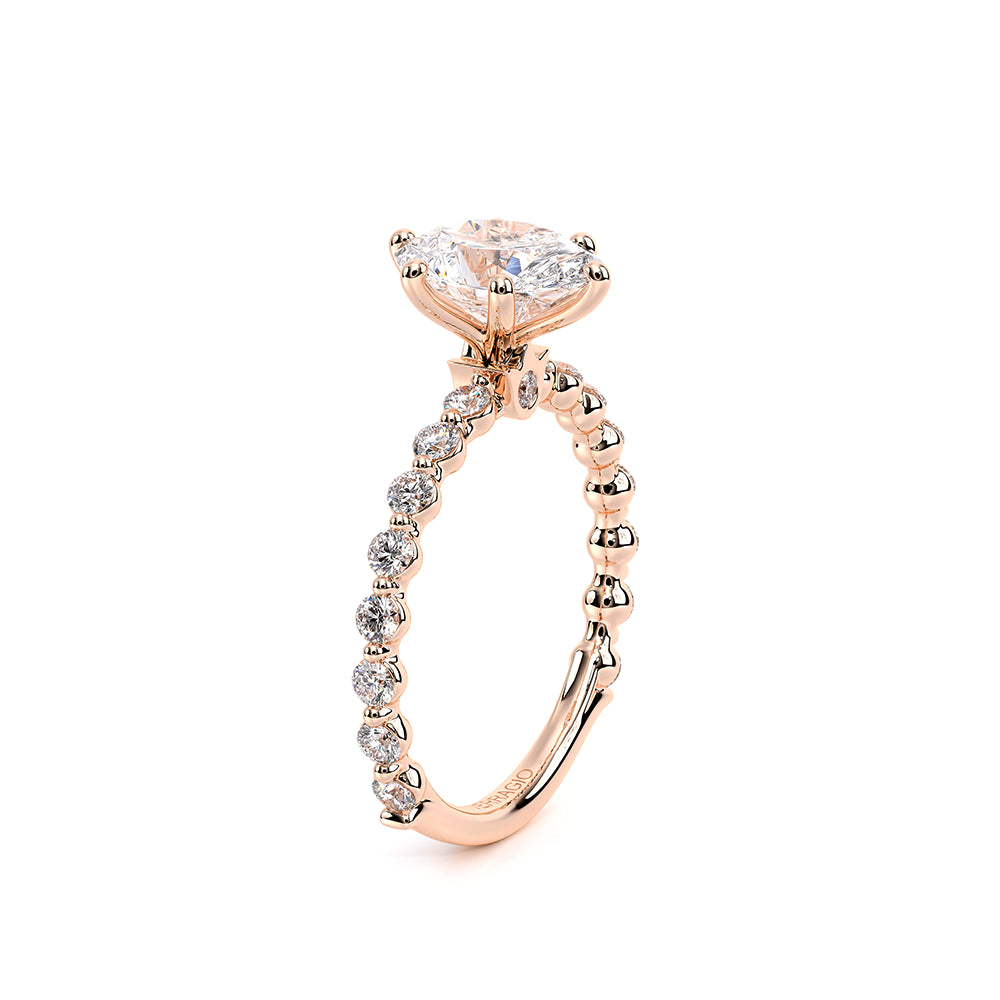 Renaissance-989OV20-14K Rose Gold Oval