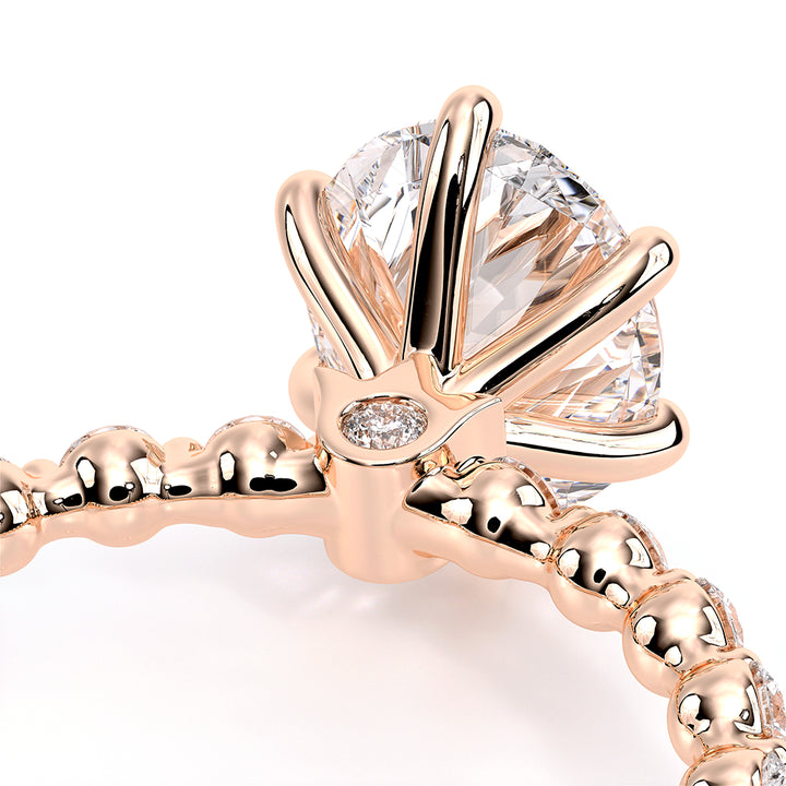 Renaissance-989OV20-14K Rose Gold Oval