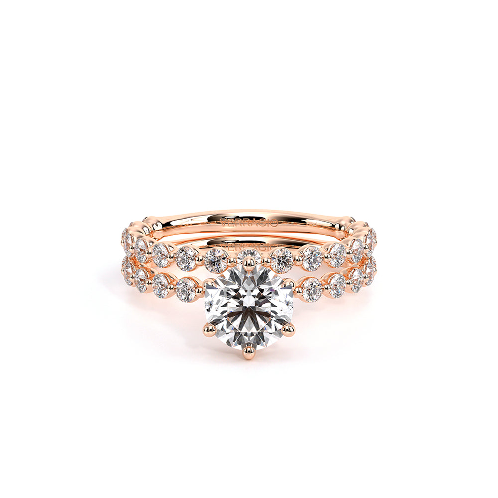 Renaissance-989R20-14K Rose Gold Round