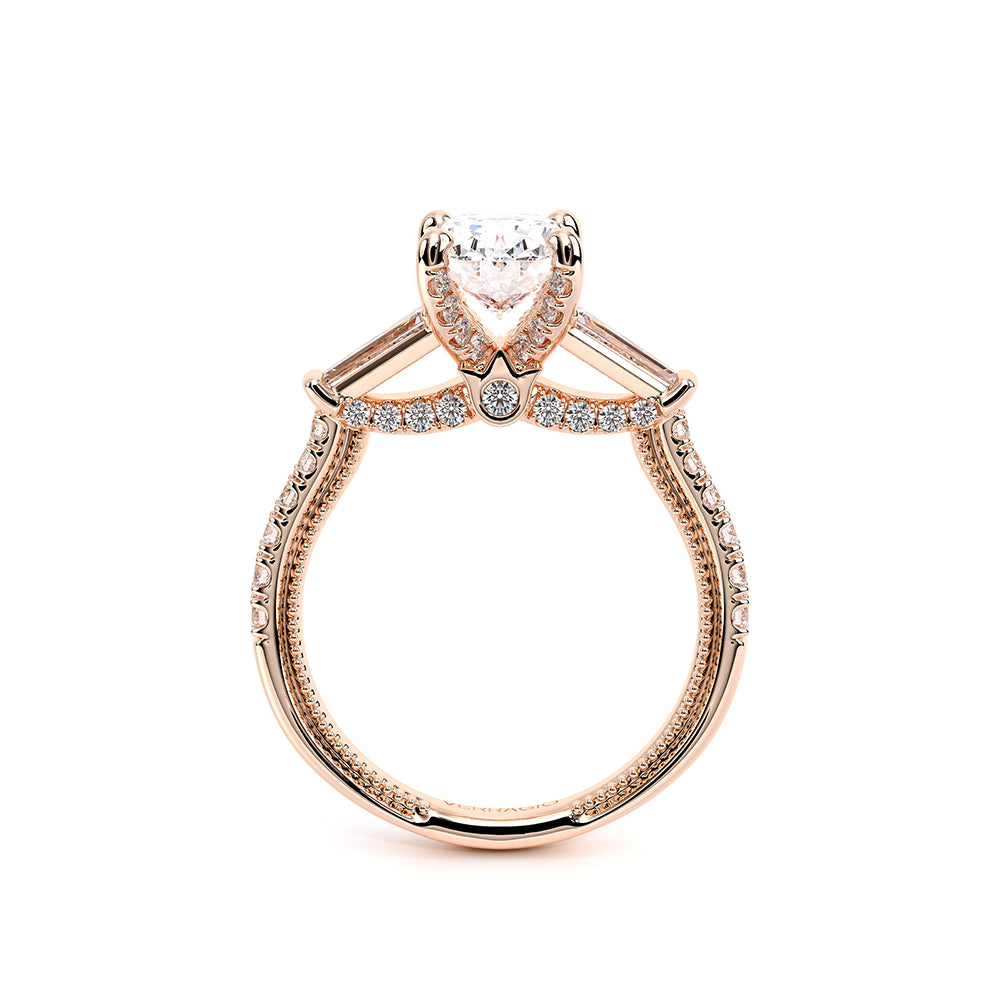 Renaissance-991OV15-14K Rose Gold Oval