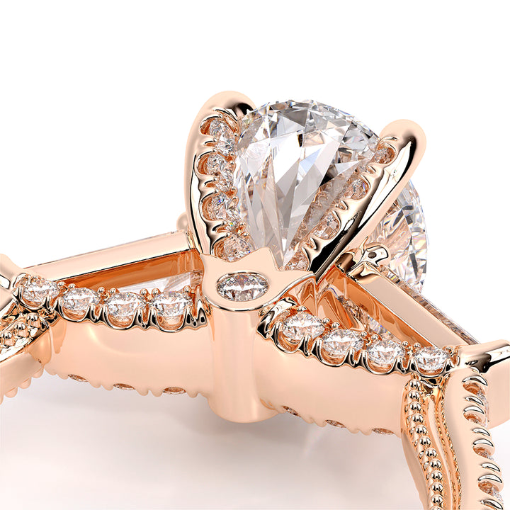 Renaissance-991OV15-14K Rose Gold Oval