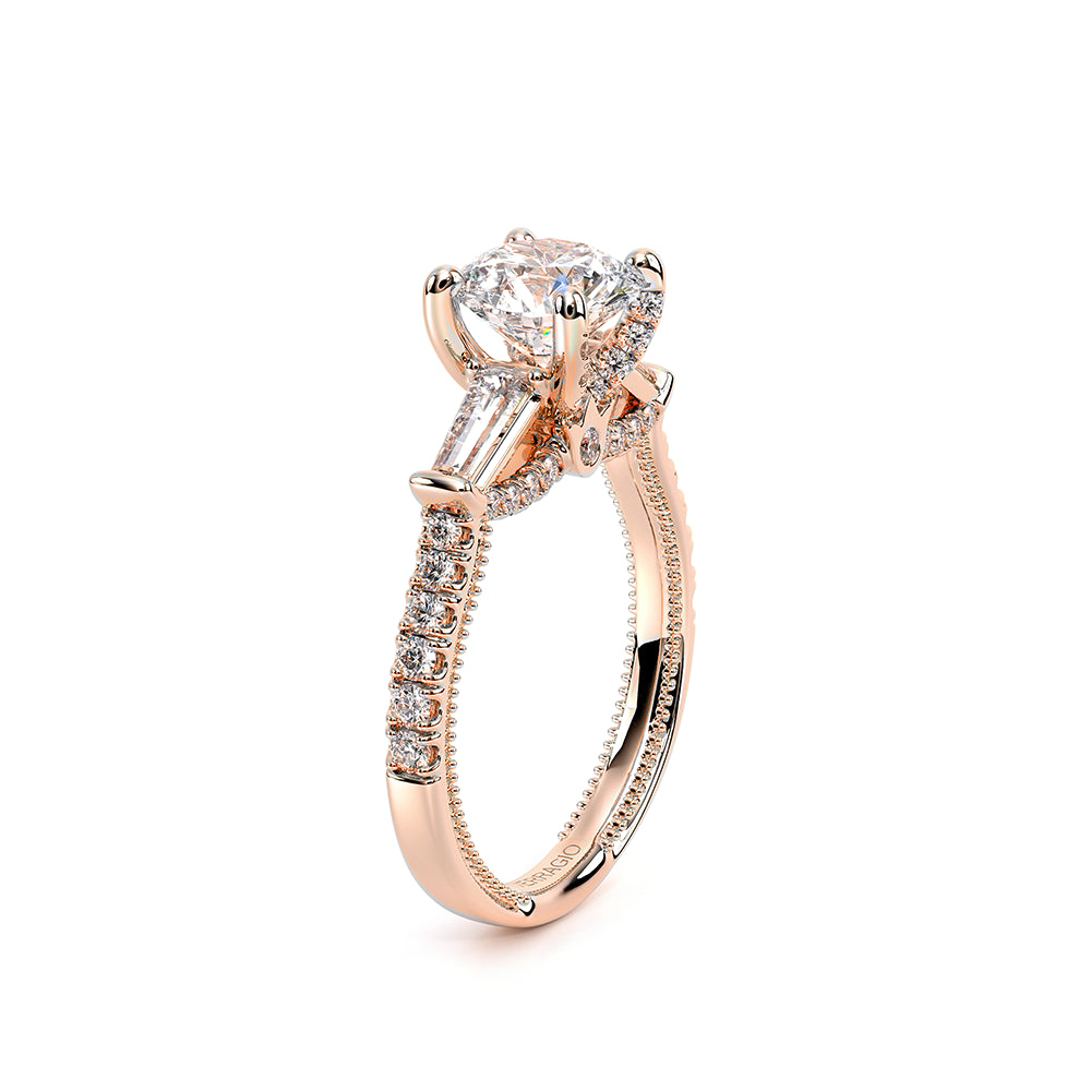 Renaissance-991R15-18K Rose Gold Round
