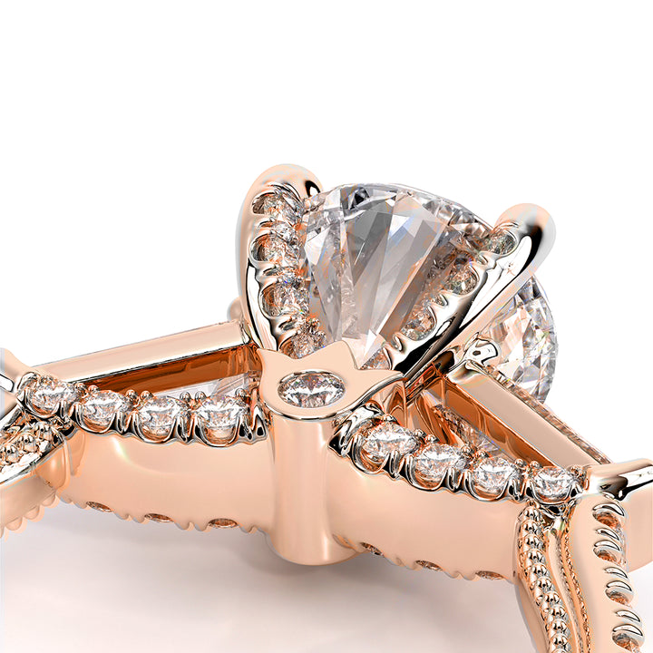 Renaissance-991R15-14K Rose Gold Round