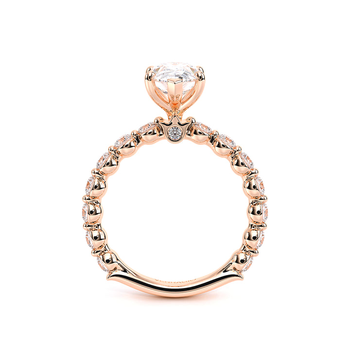 Renaissance-989PS25-14K Rose Gold Pear