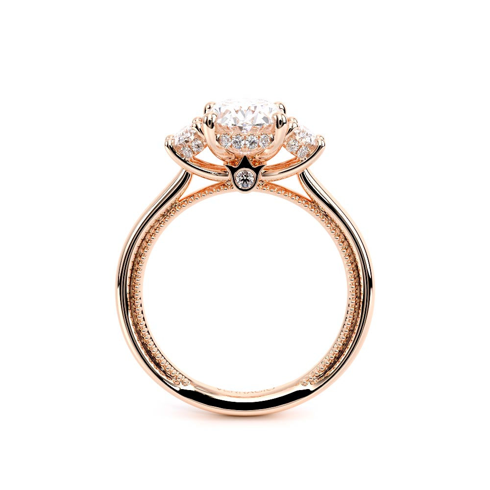Renaissance-993OV-S-14K Rose Gold Oval