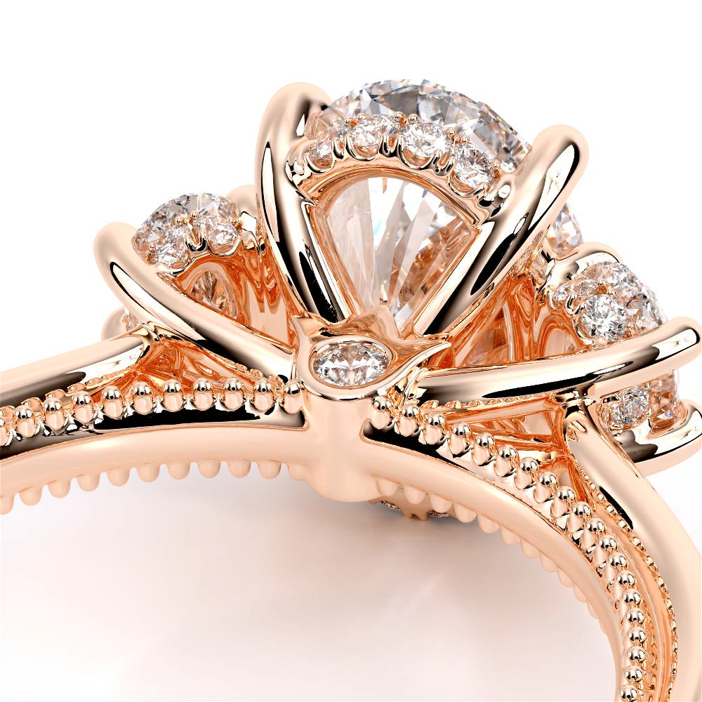 Renaissance-993OV-S-18K Rose Gold Oval