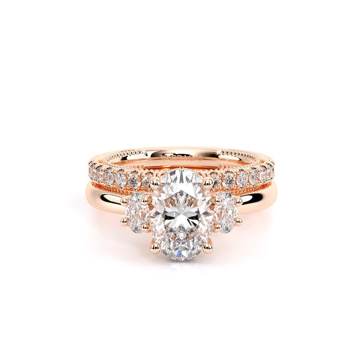 Renaissance-993OV-S-14K Rose Gold Oval