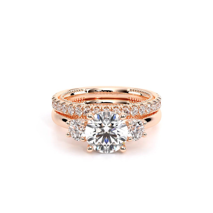 Renaissance-993R-S-18K Rose Gold Round