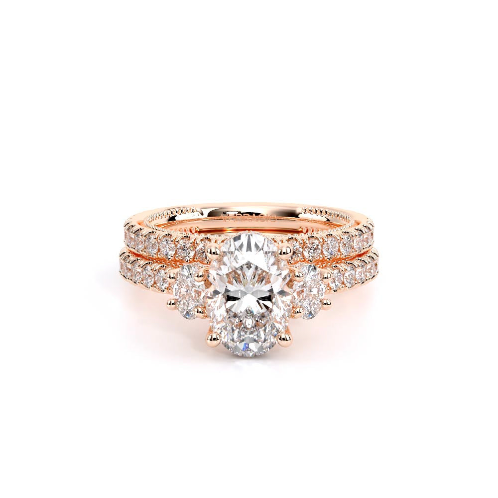 Renaissance-993OV17-18K Rose Gold Oval