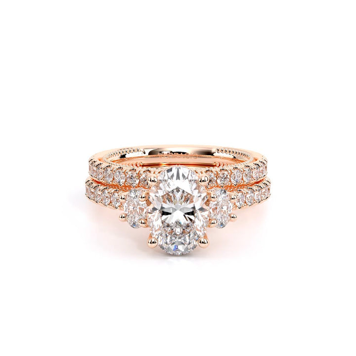 Renaissance-993OV17-18K Rose Gold Oval