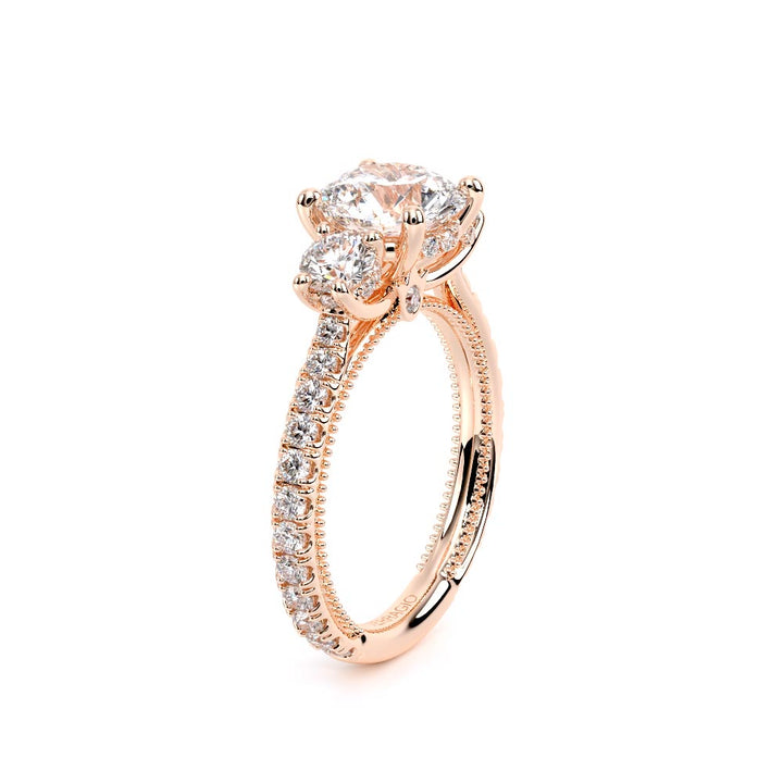 Renaissance-993R17-14K Rose Gold Round