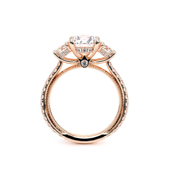 Renaissance-993R17-14K Rose Gold Round