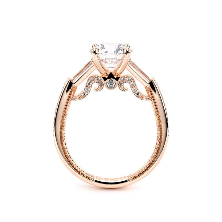 Insignia-7110R-14K Rose Gold Round