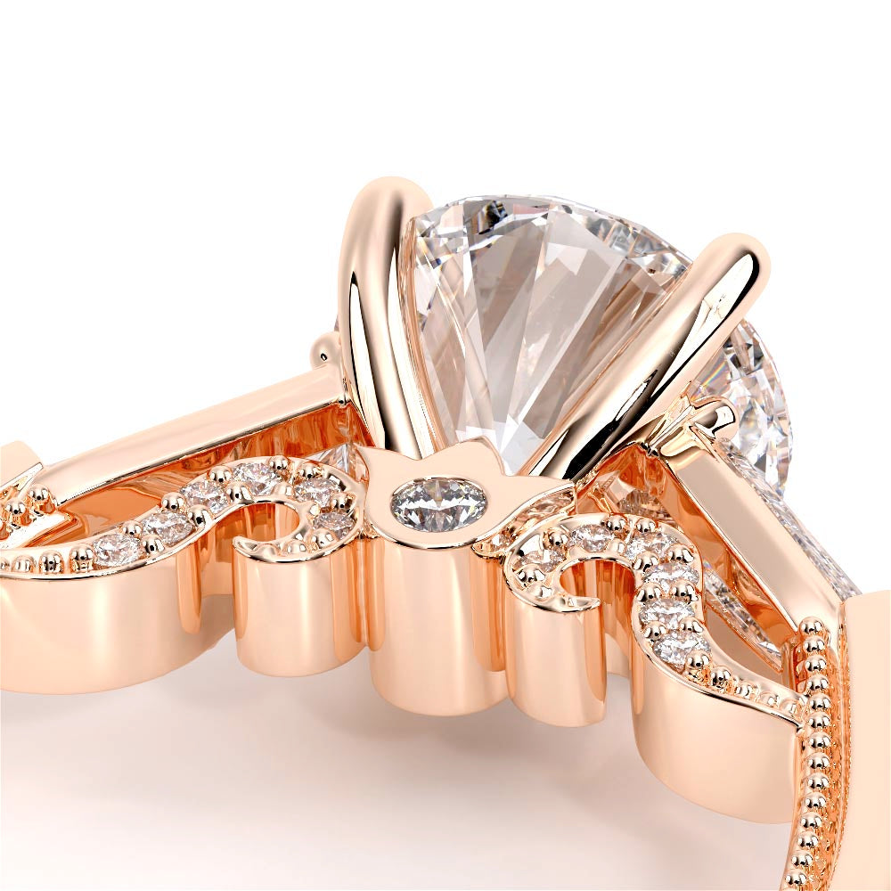 Insignia-7110R-18K Rose Gold Round