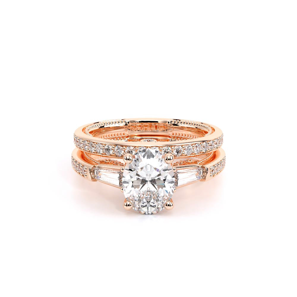 Insignia-7110OV-14K Rose Gold Oval