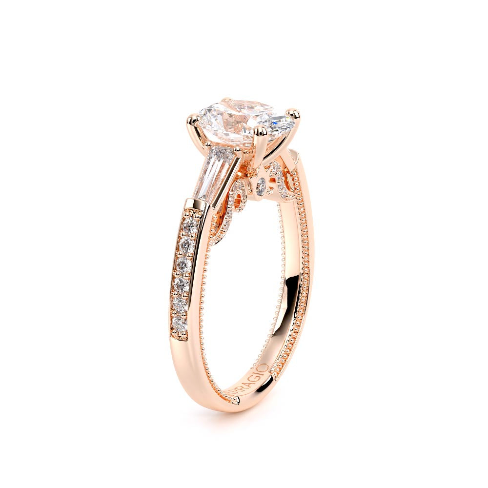 Insignia-7110OV-14K Rose Gold Oval