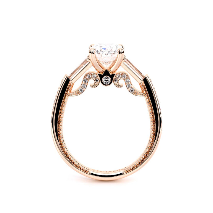 Insignia-7110OV-14K Rose Gold Oval