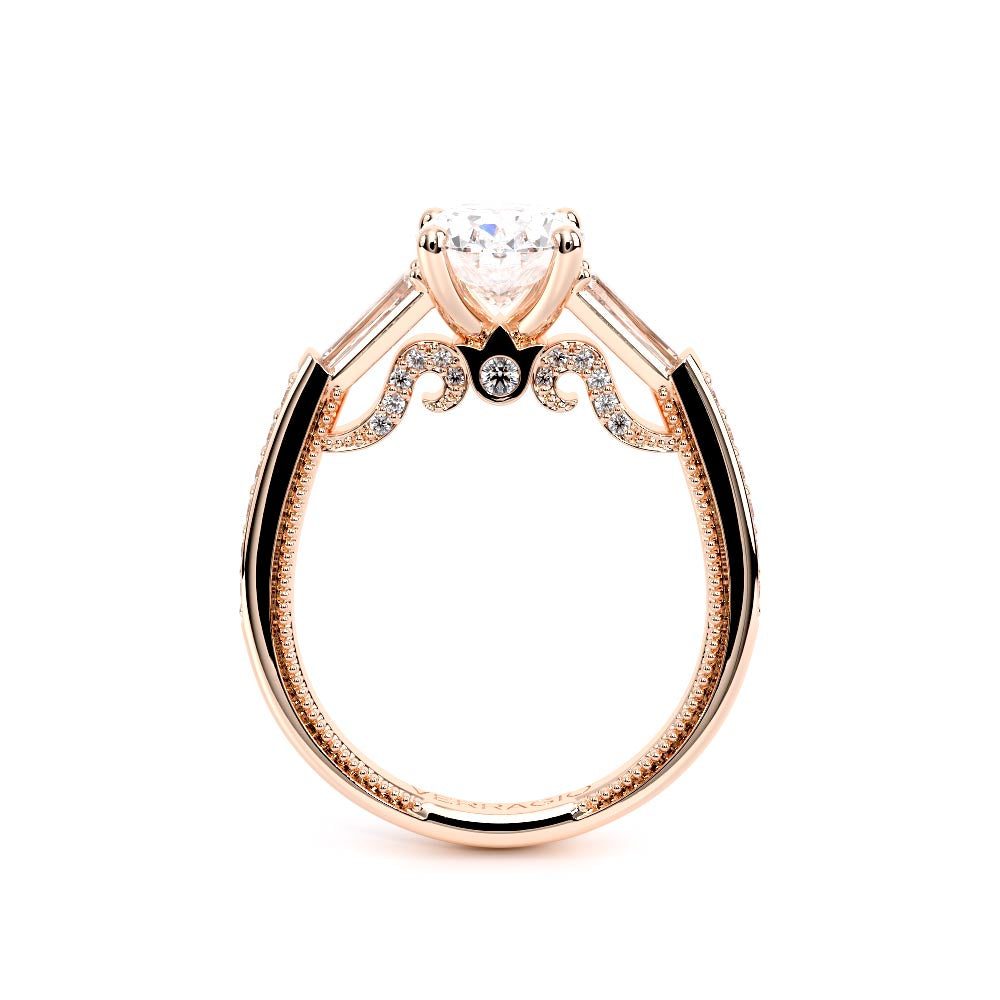 Insignia-7110OV-18K Rose Gold Oval