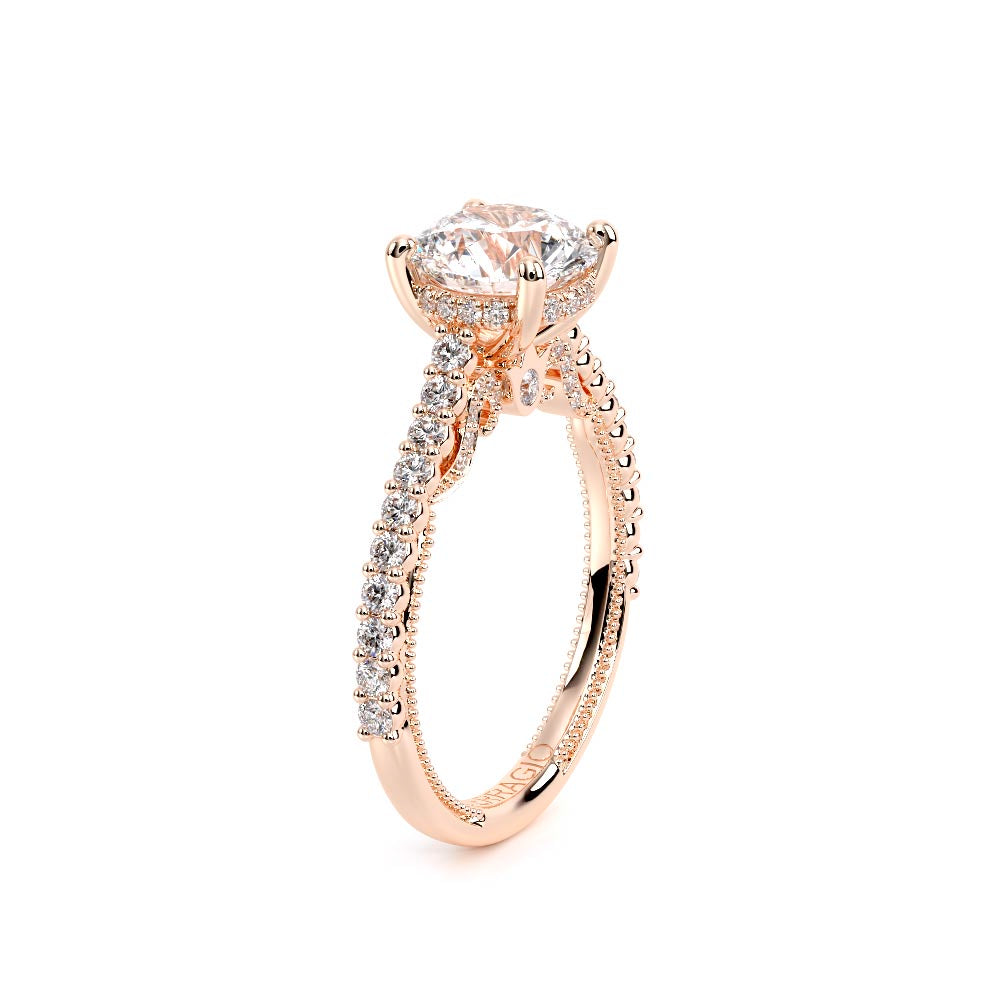 Insignia-7111r-14k Rose Gold Round