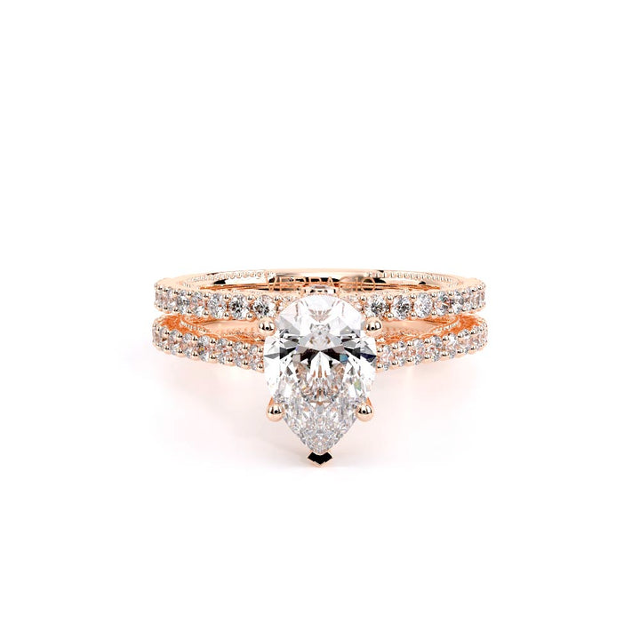 Insignia-7111ps-14k Rose Gold Pear
