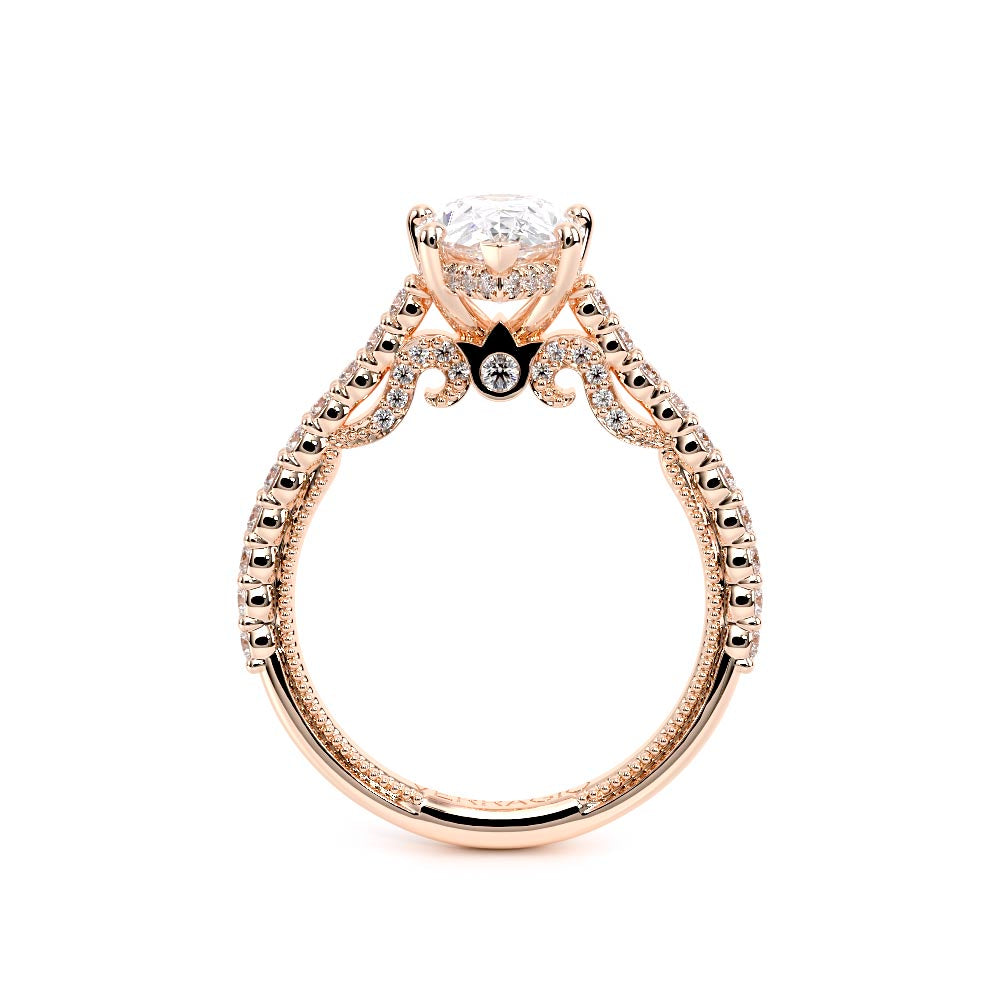 Insignia-7111ps-14k Rose Gold Pear