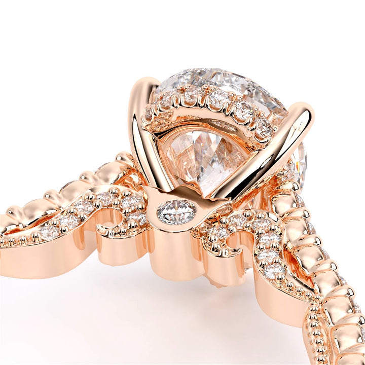 Insignia-7111ps-14k Rose Gold Pear