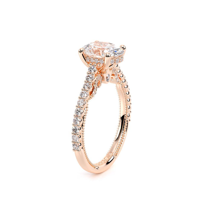Insignia-7111ov-14k Rose Gold Oval