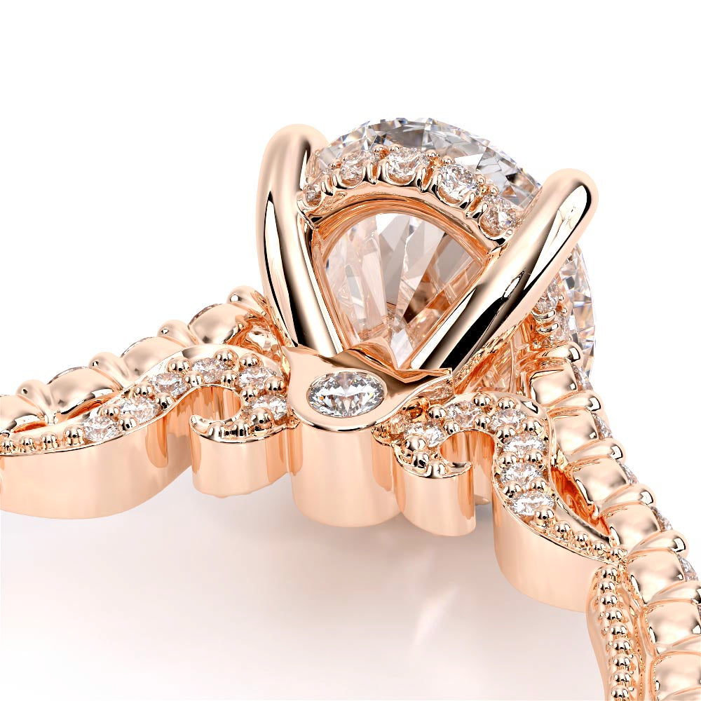 Insignia-7111ov-14k Rose Gold Oval