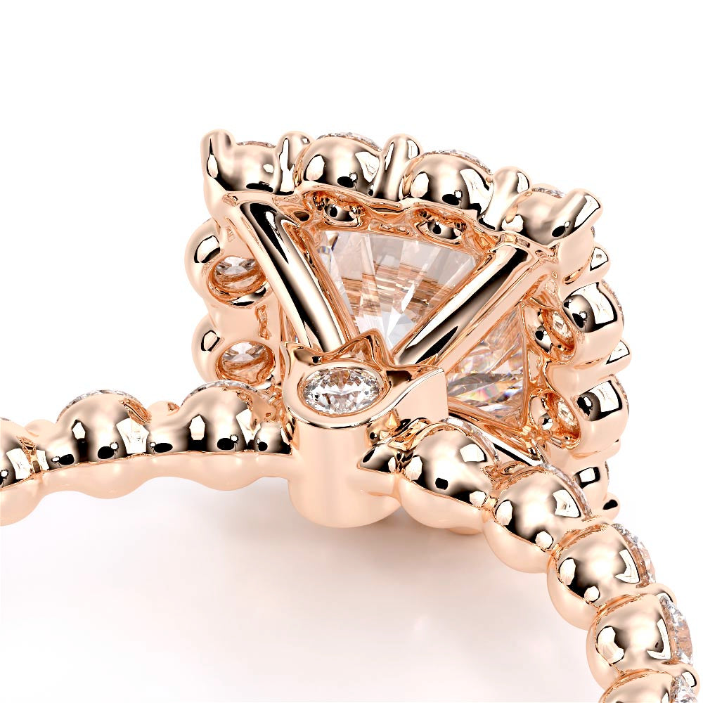 Renaissance-990CU20-14K Rose Gold Cushion