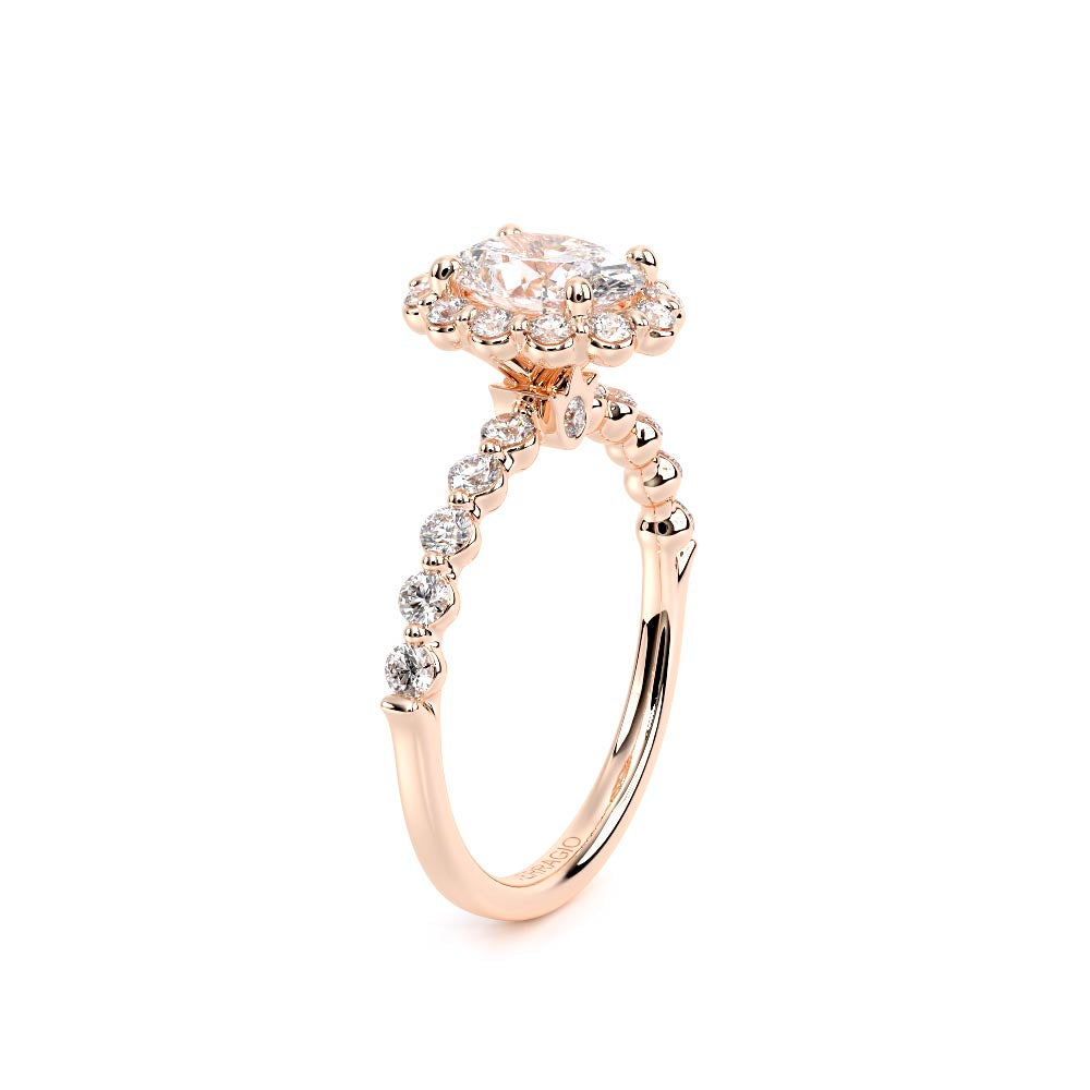 Renaissance-990OV20-18K Rose Gold Oval