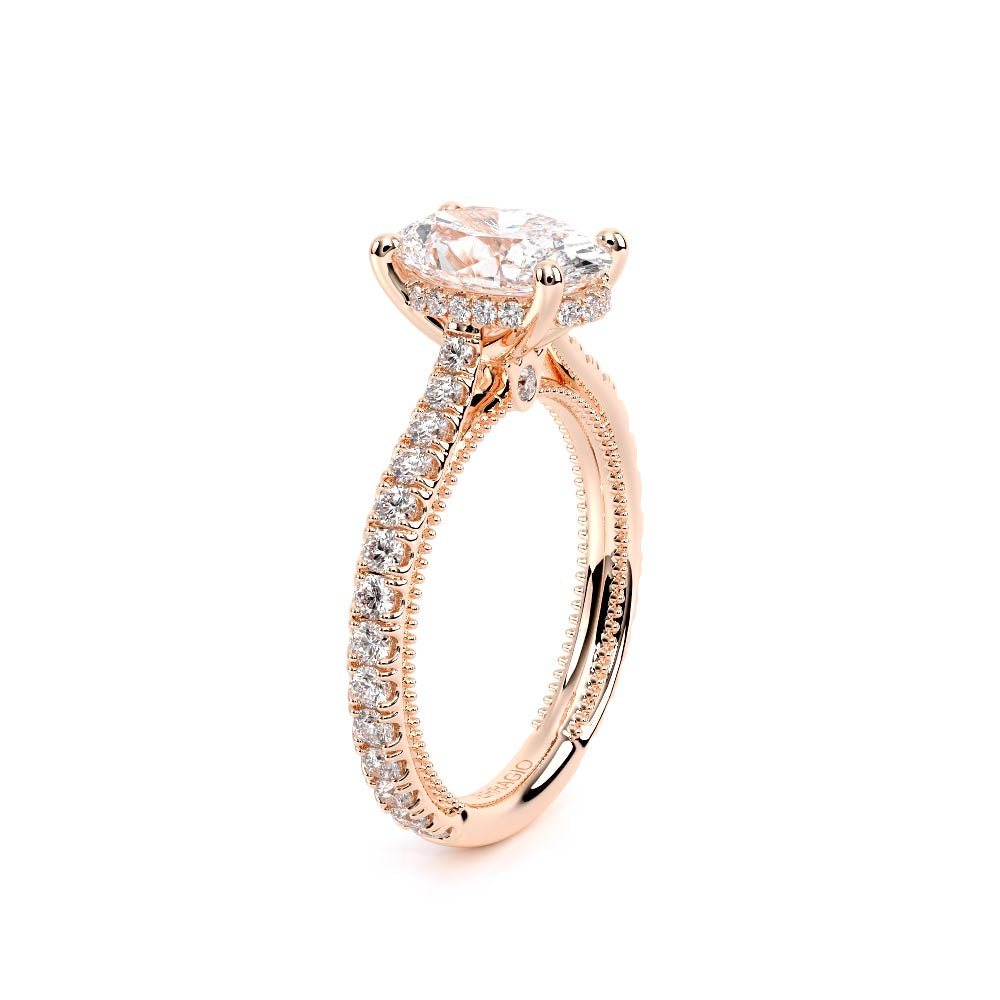 Renaissance-992OV17-14K Rose Gold Oval