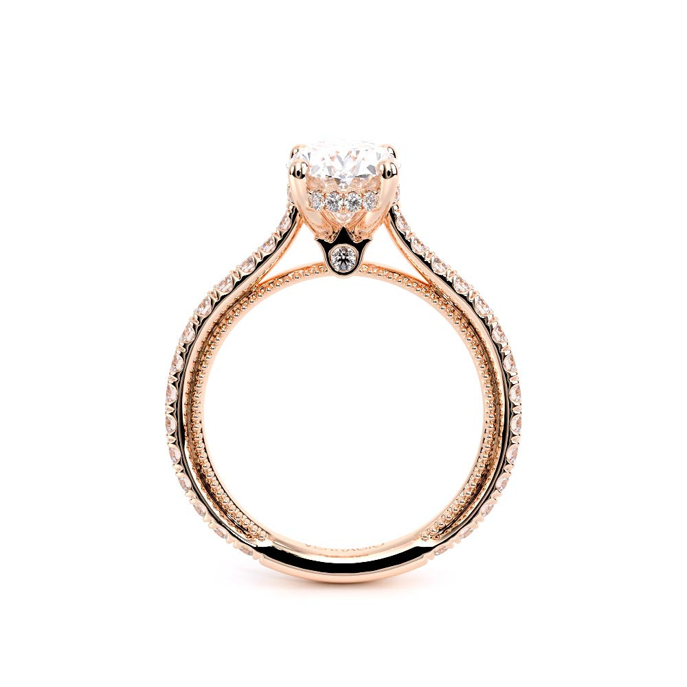 Renaissance-992OV17-14K Rose Gold Oval